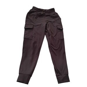 Baleaf Womens Black Cargo Jogger Pants Athletic Workout Lounge Size M